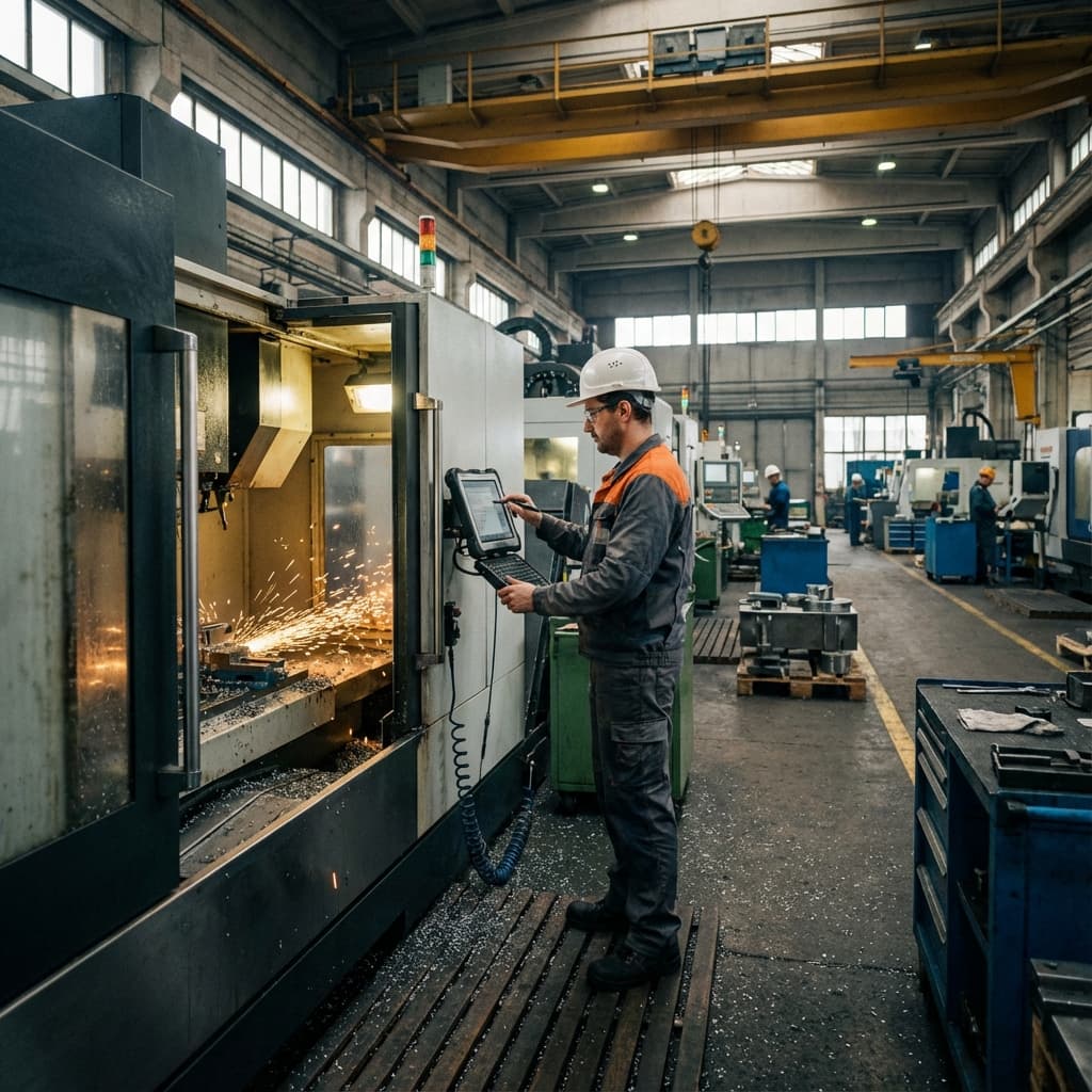 AccuTrack - CNC Worker